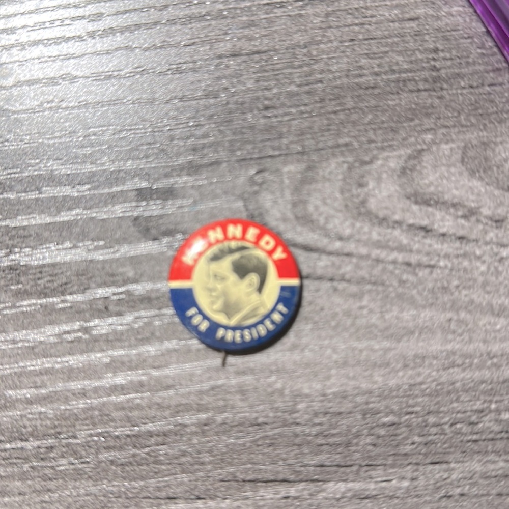 Vintage Kennedy for President button